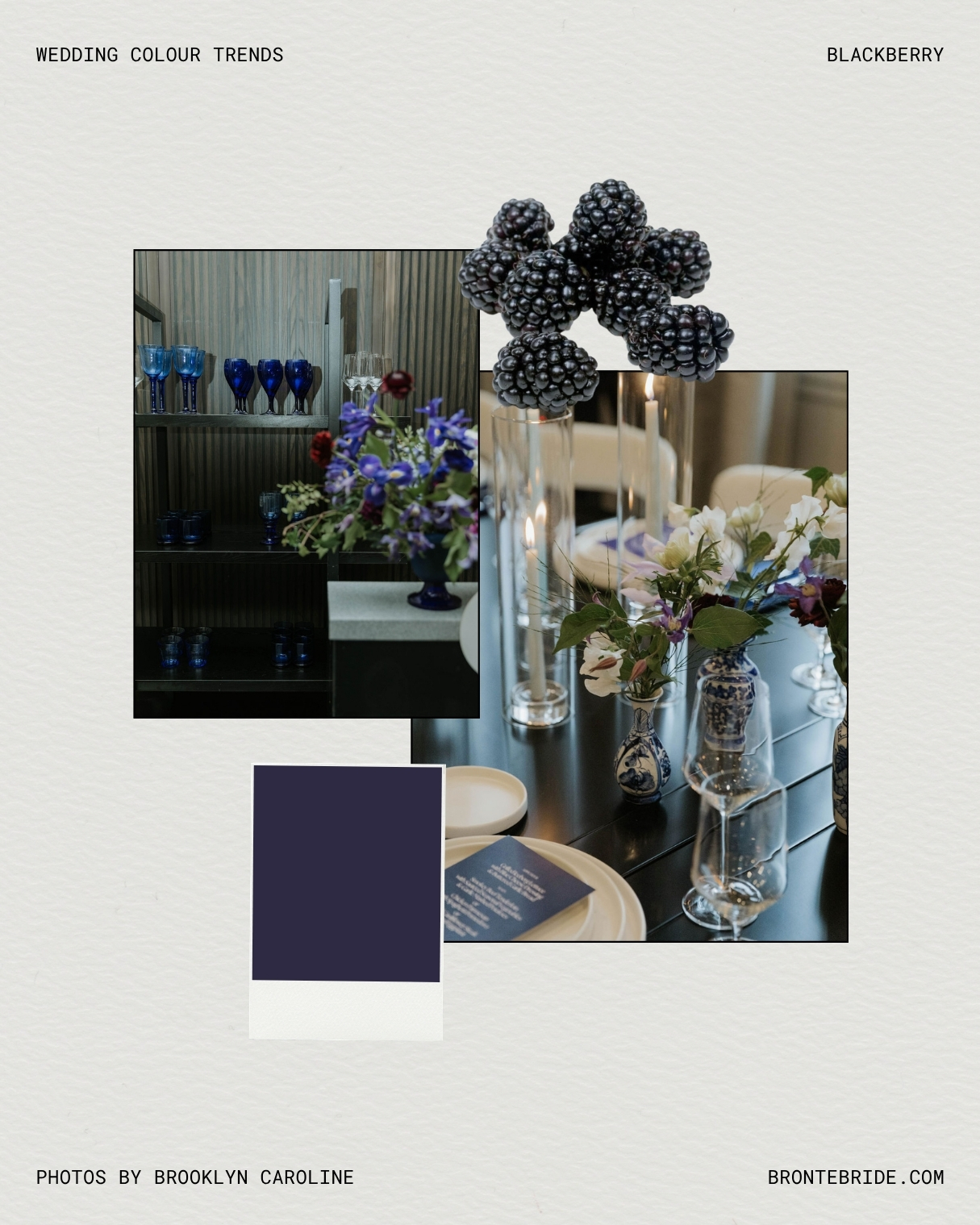12 Delicious Wedding Colours That Look Good Enough To Eat - BLACKBERRY